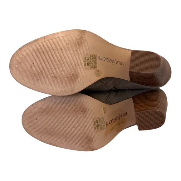 Sole Society Women's Rumi Tassel Bootie Suede Boots Shoesp, Size 9M/40 - Picture 6 of 8